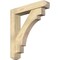 Ekena Millwork Merced Craftsman Rough Sawn Bracket w/ Offset Brace, Douglas Fir, 6"W x 30"D x 34"H BKT0604X30X34MRC04RDF - alternate 1